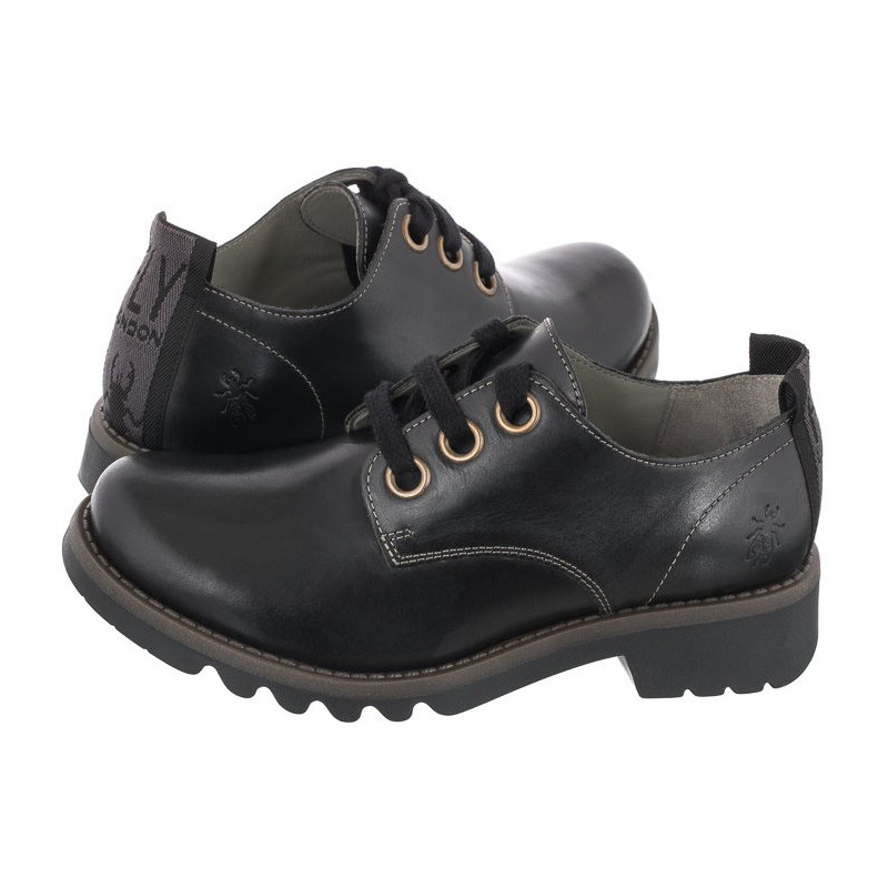 FLY London Ruda Rug Black P144538003 (FL331-b) shoes