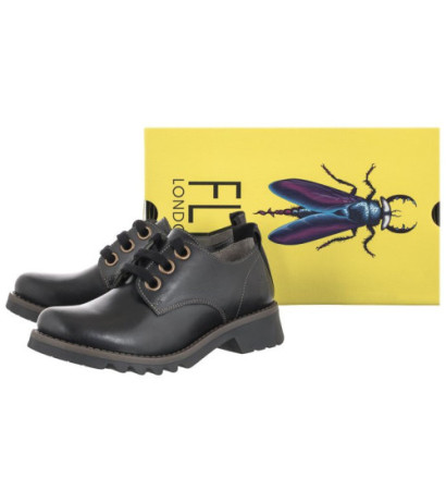 FLY London Ruda Rug Black P144538003 (FL331-b) shoes