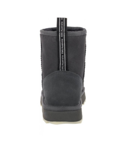 EMU Australia Sharky Mini Dark Grey/Transparent W12434 (EM347-c) boots