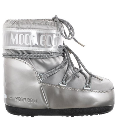 Moon Boot Icon Low Glance Silver 1409350 H001 (MB47-b) shoes