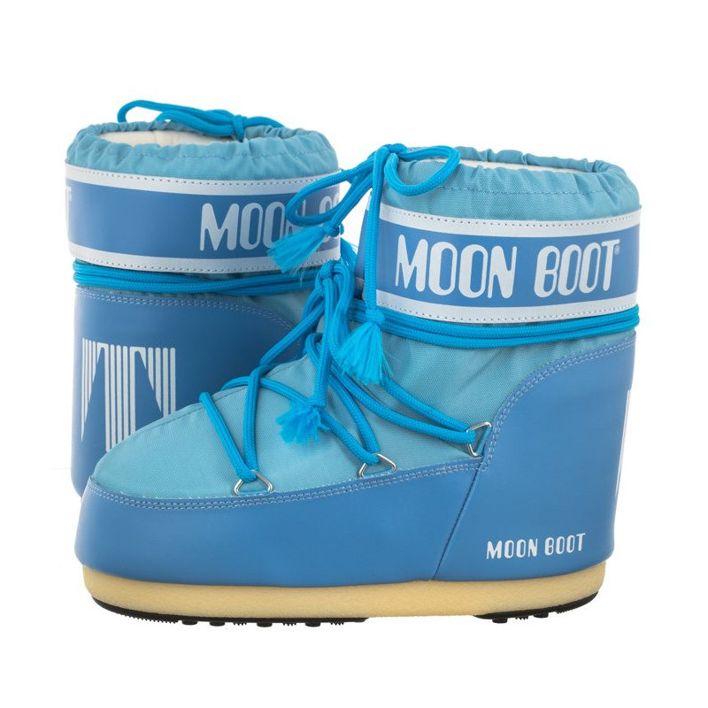 Moon Boot Icon Low Nylon Alaskan Blue 14093400015 (MB46-m) shoes