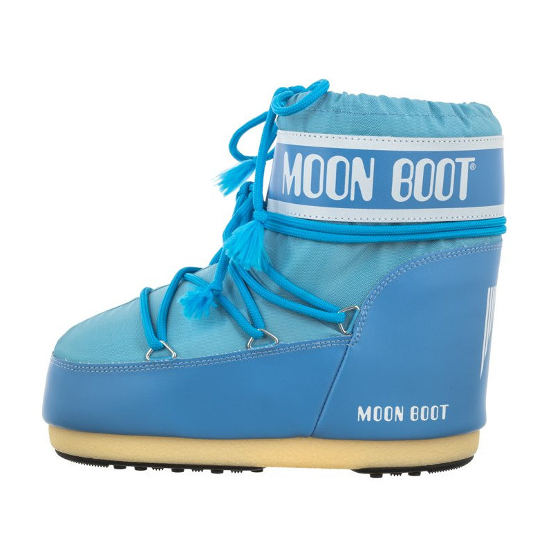 Moon Boot Icon Low Nylon Alaskan Blue 14093400015 (MB46-m) shoes