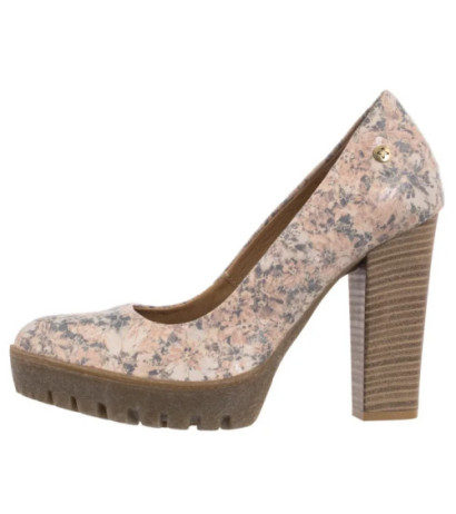 Maciejka Kwiaty Beż 02629-04/00-1 (MA678-b) shoes