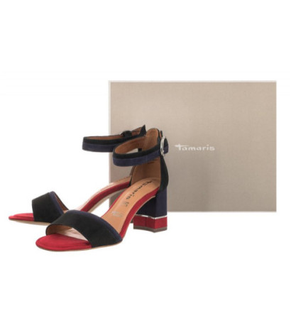 Tamaris Czarne 1-28379-26 095 Blk Suede Comb (TM311-a) shoes