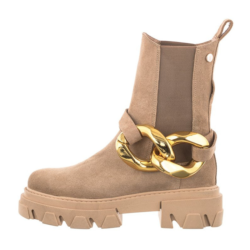 Carinii Beżowe B7064-O17-000-000-D49 (CI582-a) shoes