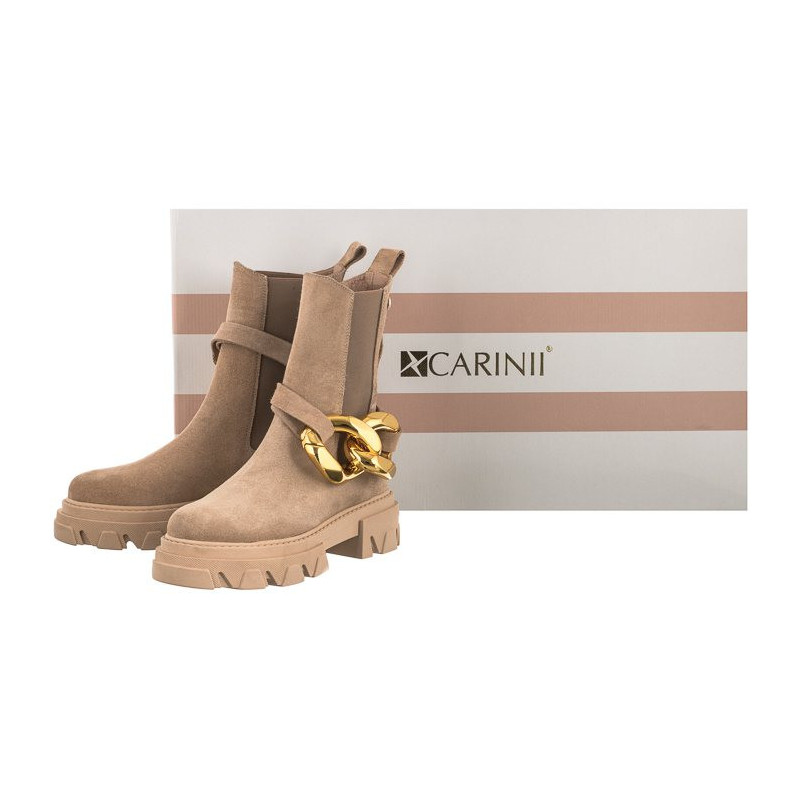 Carinii Beżowe B7064-O17-000-000-D49 (CI582-a) shoes