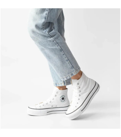 Converse CT All Star Lift Hi White/Black 560846C (CO468-a) shoes