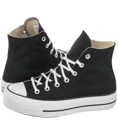 Converse CT All Star Lift Hi Black/White 560845C (CO468-b) shoes
