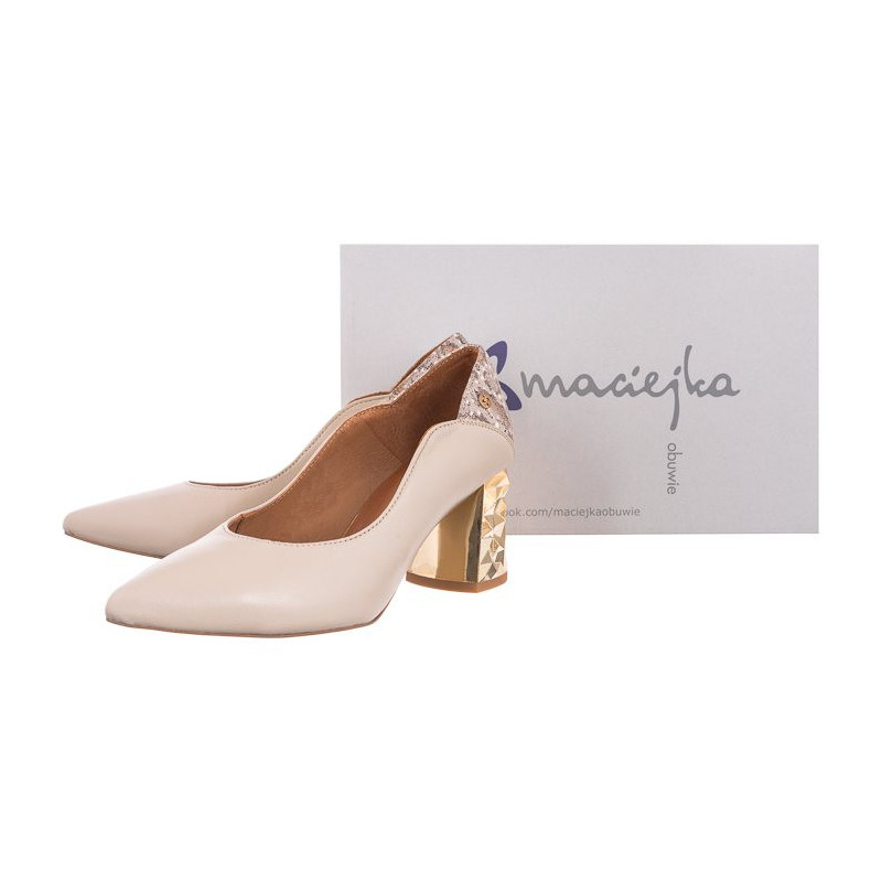 Maciejka Beżowe 05042-04/00-1 (MA719-a) shoes