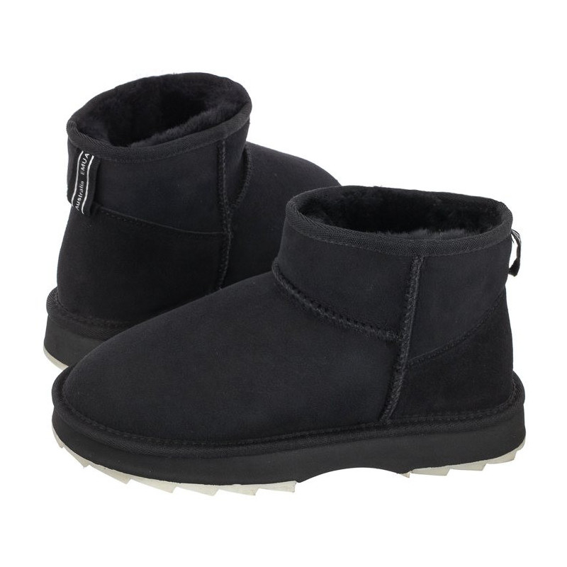 EMU Australia Sharky Micro Black W12548 (EM357-b) shoes