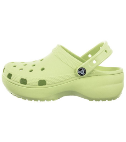 Crocs Classic Platform Clog W Celery 206750-335 (CR211-b) Women's Shoes/Flip Flops