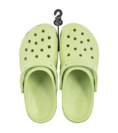 Crocs Classic Platform Clog W Celery 206750-335 (CR211-b) Women's Shoes/Flip Flops