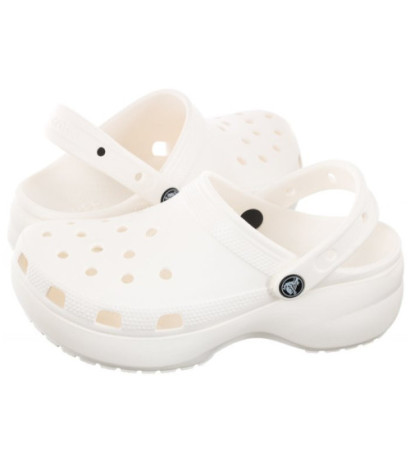 Crocs Classic Platform Clog W White 206750-100 (CR211-c) Women's Shoes/Flip Flops