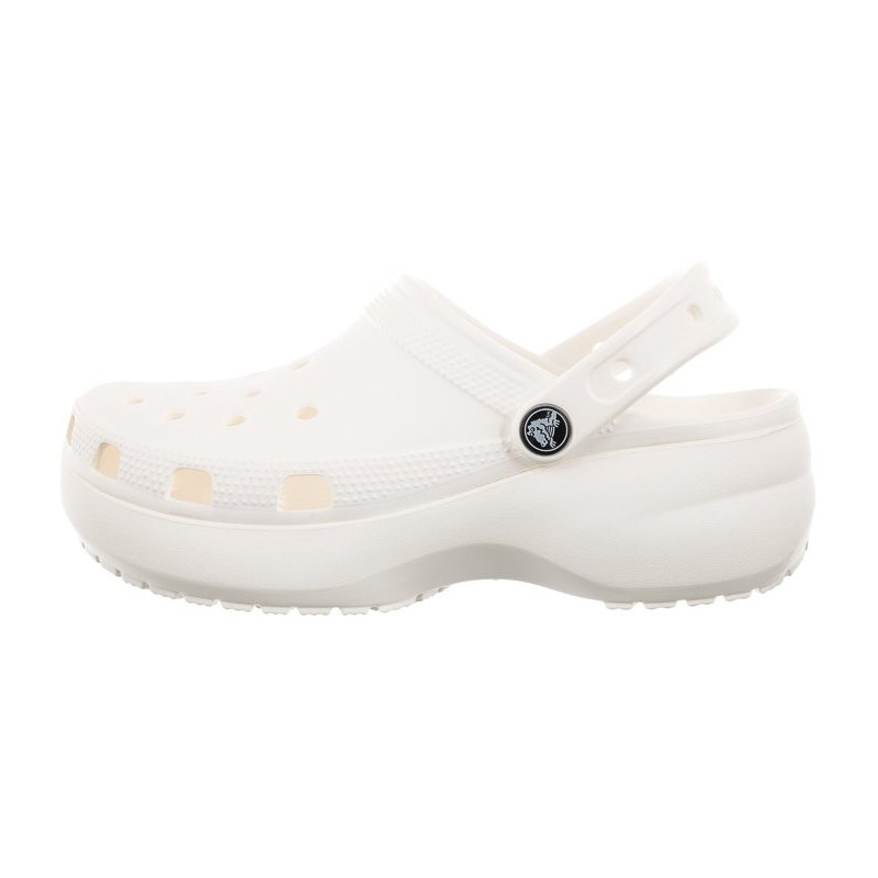 Crocs Classic Platform Clog W White 206750-100 (CR211-c) Women's Shoes/Flip Flops