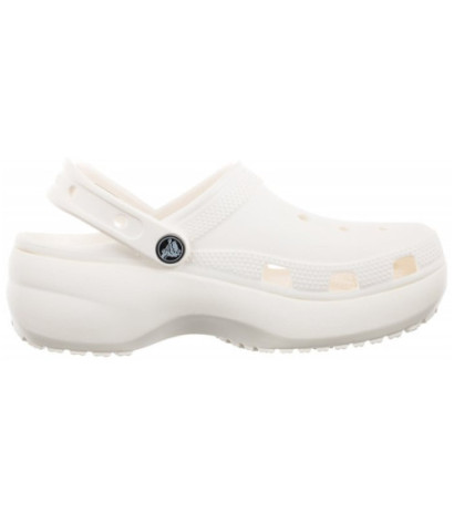 Crocs Classic Platform Clog W White 206750-100 (CR211-c) Women's Shoes/Flip Flops