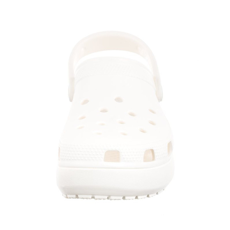 Crocs Classic Platform Clog W White 206750-100 (CR211-c) Women's Shoes/Flip Flops