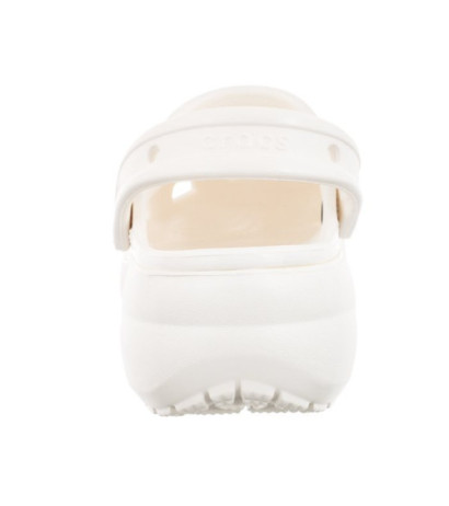 Crocs Classic Platform Clog W White 206750-100 (CR211-c) Women's Shoes/Flip Flops