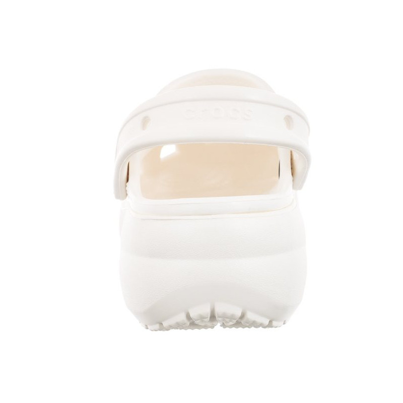 Crocs Classic Platform Clog W White 206750-100 (CR211-c) Women's Shoes/Flip Flops