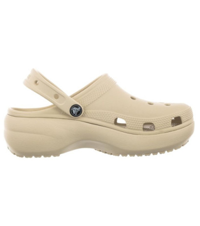 Crocs Classic Platform Clog W Bone 206750-2Y2 (CR211-e) Women's Shoes/Flip Flops