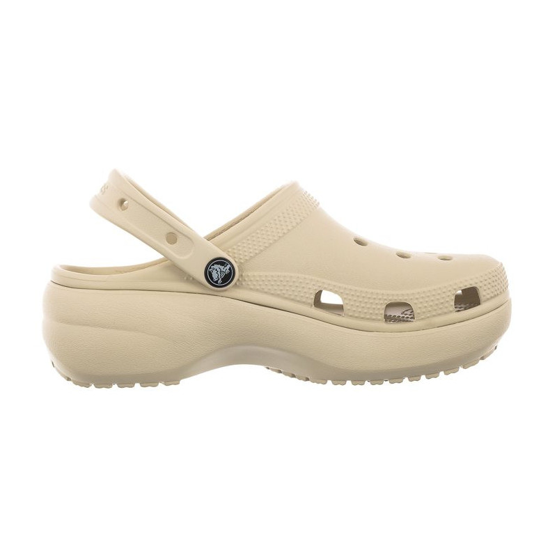 Crocs Classic Platform Clog W Bone 206750-2Y2 (CR211-e) Women's Shoes/Flip Flops