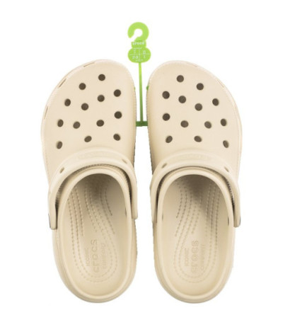 Crocs Classic Platform Clog W Bone 206750-2Y2 (CR211-e) Women's Shoes/Flip Flops