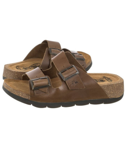 FLY London Caja Bridle Camel P144721005 (FL344-b) Women's Shoes/Flip Flops