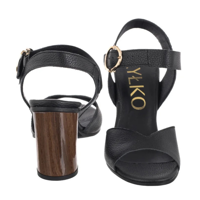 Ryłko Czarne 9HFR4_T4 _9SC (RY294-f) shoes