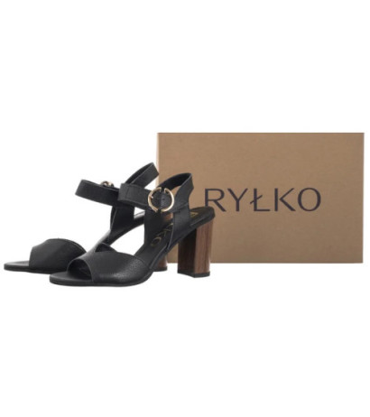 Ryłko Czarne 9HFR4_T4 _9SC (RY294-f) shoes