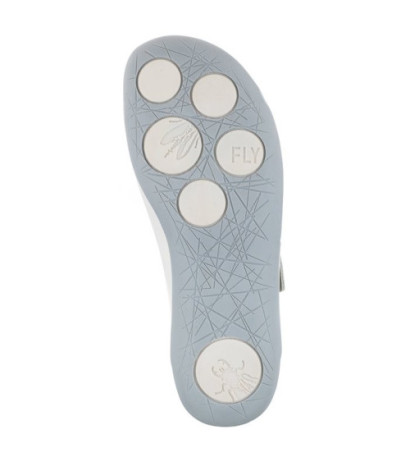 FLY London Mica Bridle Offwhite P144758001 (FL347-a) flip flops