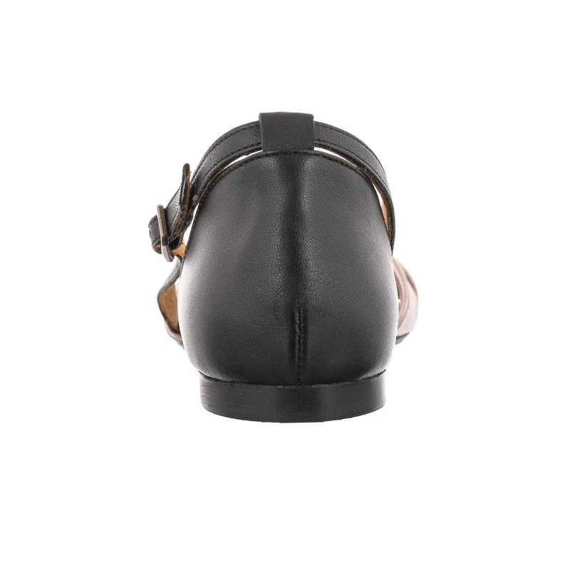 Maciejka Czarne/Różowe 04614-15/00-5 (MA732-a) sandals