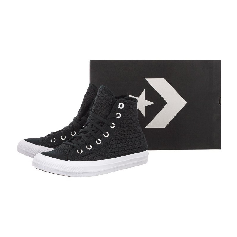 Converse CT All Star Hi Black/White 567655C (CO469-a) shoes