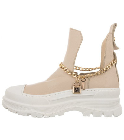 Carinii Beżowe B7367-R25-000-000-E53 (CI593-a) shoes