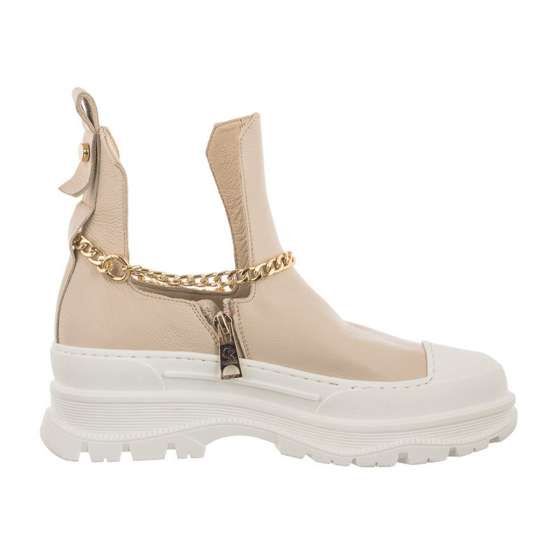 Carinii Beżowe B7367-R25-000-000-E53 (CI593-a) shoes