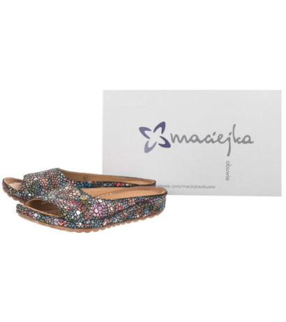 Maciejka Niebieskie 02628-44/00-1 (MA754-a) Women's Shoes/Flip Flops