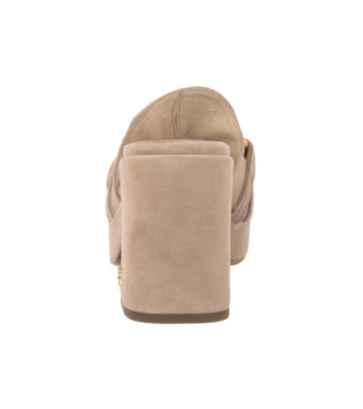 Carinii Beżowe B7246-R30-000-000-000 (CI601-a) Women's Shoes/Flip Flops