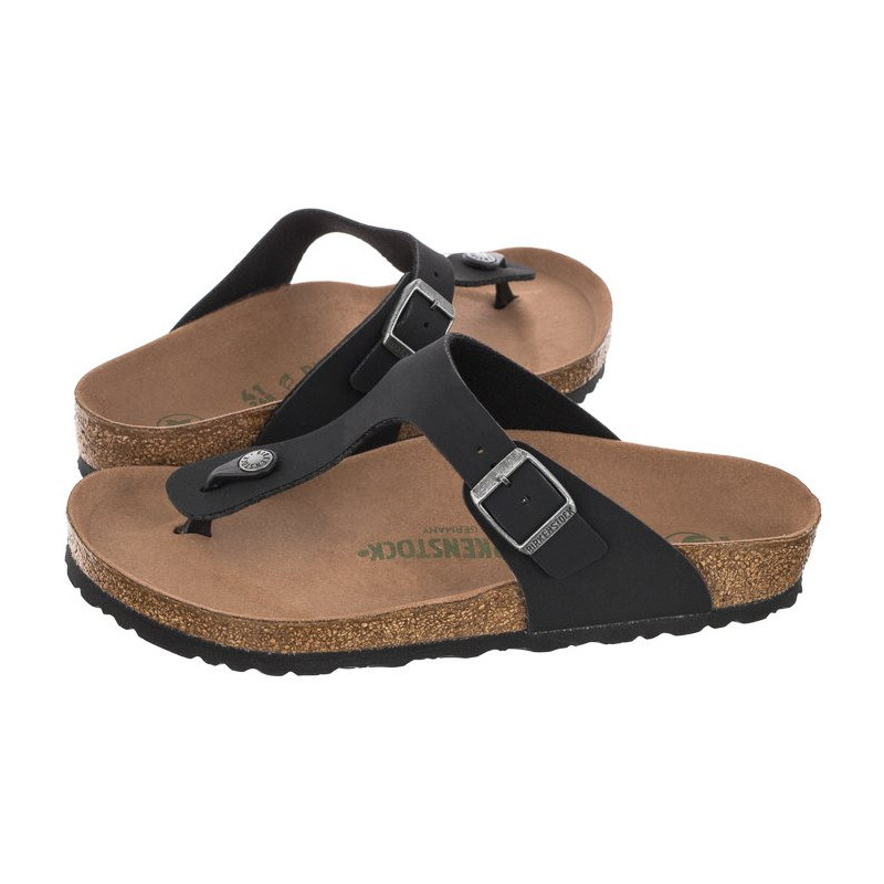 Birkenstock Gizeh BS Black Vegan 1020380 (BK168-a) flip flops