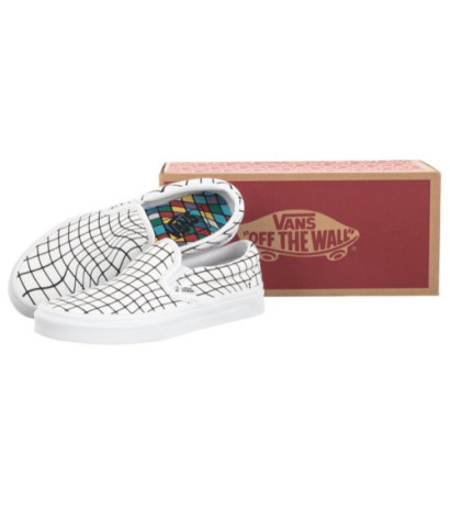 Vans Classic Slip-On (U-Paint) Warpcheckerboard VN0A33TB9IA1 (VA342-a) sneakers