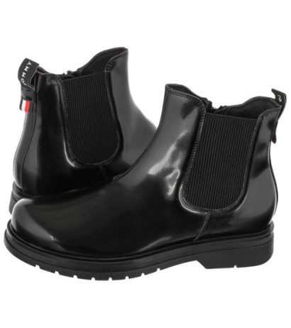 Tommy Hilfiger Chelsea Boot T4A5-32005-0776 999 Black (TH263-a) shoes