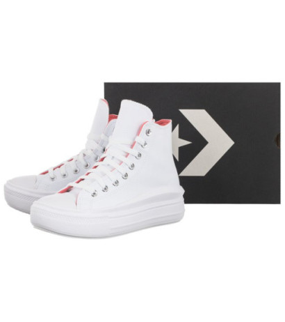 Converse CT All Star Move Hi White 571622C (CO495-a) shoes