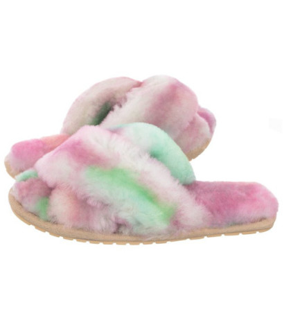 EMU Australia Mayberry Tie Dye Fairy Floss W12655 (EM372-b) Women's Shoes/Flip Flops