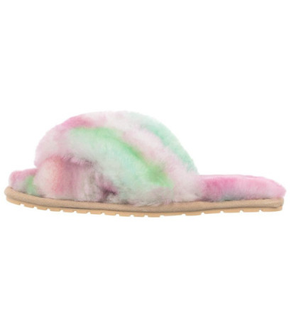 EMU Australia Mayberry Tie Dye Fairy Floss W12655 (EM372-b) Women's Shoes/Flip Flops