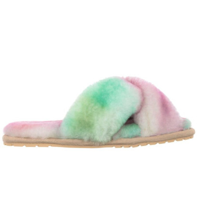 EMU Australia Mayberry Tie Dye Fairy Floss W12655 (EM372-b) Women's Shoes/Flip Flops