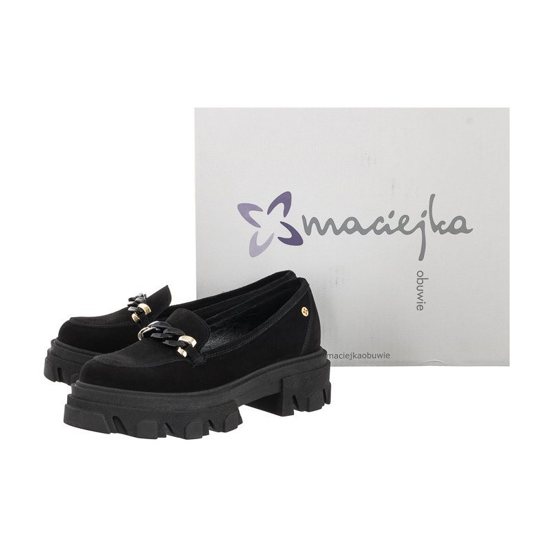 Maciejka Czarne 2850J-20/00-1 (MA793-a) shoes