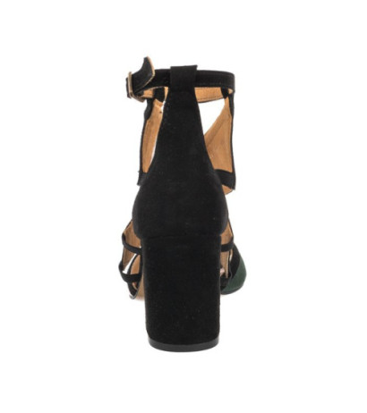 Maciejka Czarne/Zielone 05181-09/00-5 (MA753-c) shoes