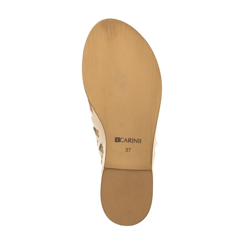 Carinii Beżowe B7317-R53-000-000-000 (CI602-b) sandals
