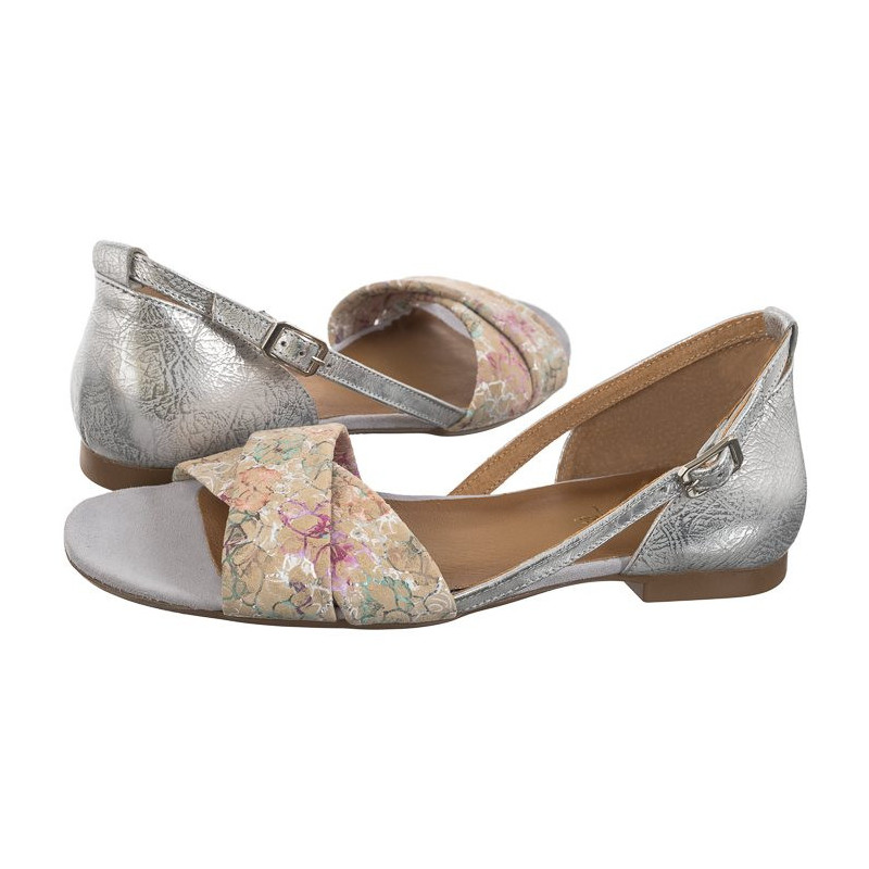 Maciejka Srebrne+Kwiaty 04614-35/00-5 (MA732-d) sandals