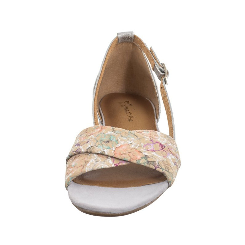 Maciejka Srebrne+Kwiaty 04614-35/00-5 (MA732-d) sandals