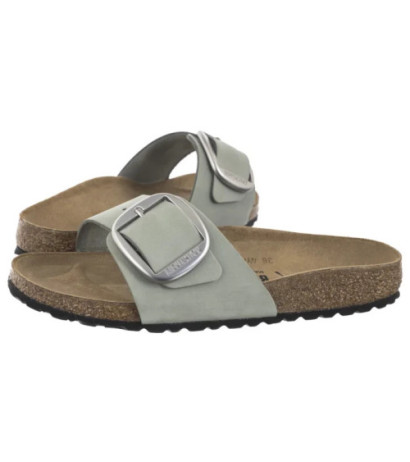 Birkenstock Madrid Big Buckle Pure Sage 1029293 (BK170-k) Women's Shoes/Flip Flops