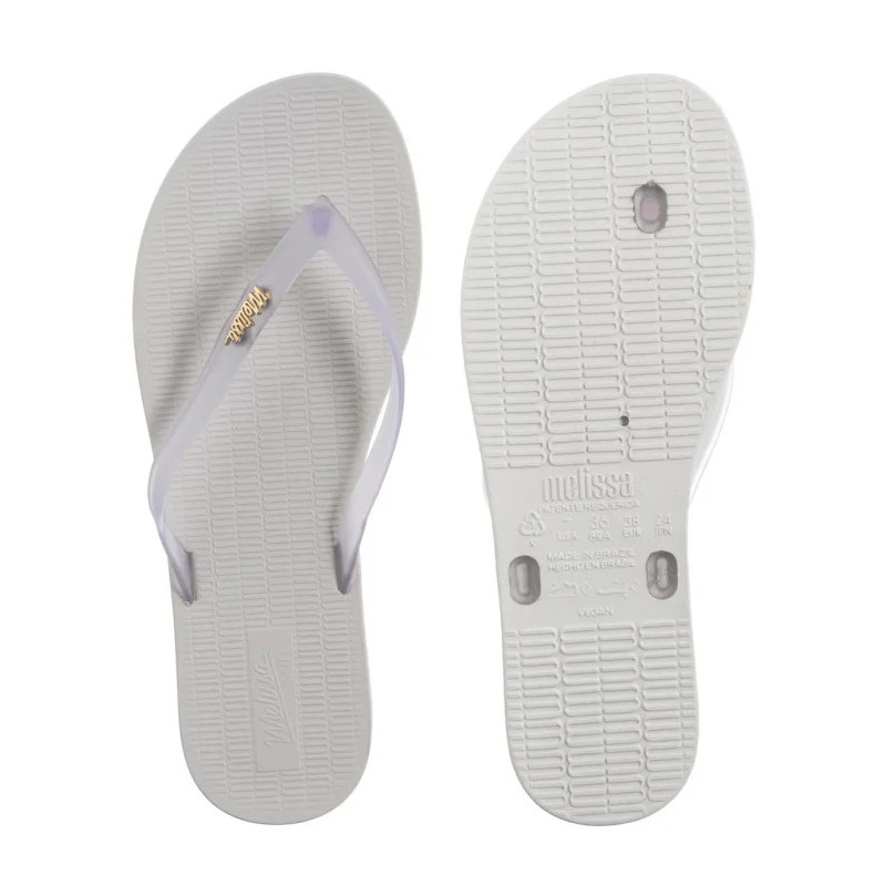 Melissa Sun Flip Flop AD 33493/52063 White/Clear (ML212-f) flip flops