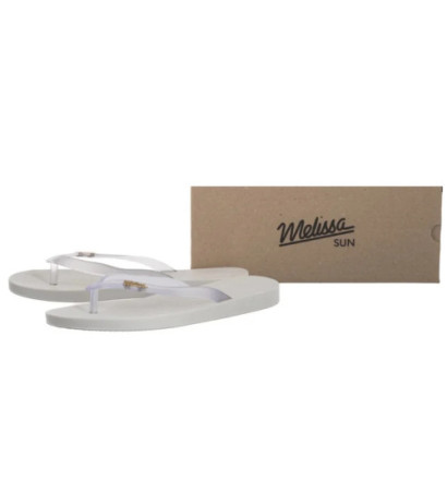 Melissa Sun Flip Flop AD 33493/52063 White/Clear (ML212-f) flip flops